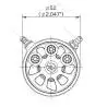 Moteur HobbyWing Seaking 4685SL 900KV Black Motor v2 - HobbyWing 30419000