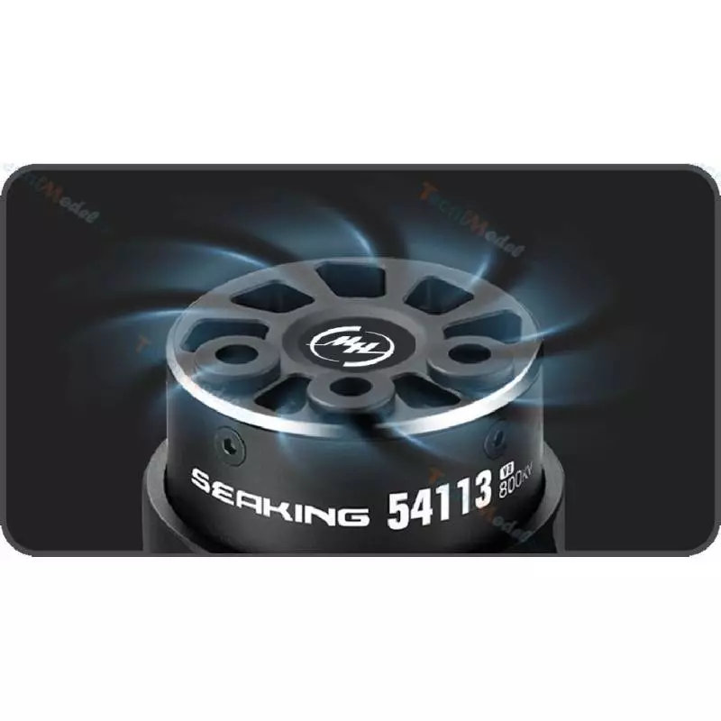 Moteur HobbyWing Seaking 4685SL 900KV Black Motor v2 - HobbyWing 30419000