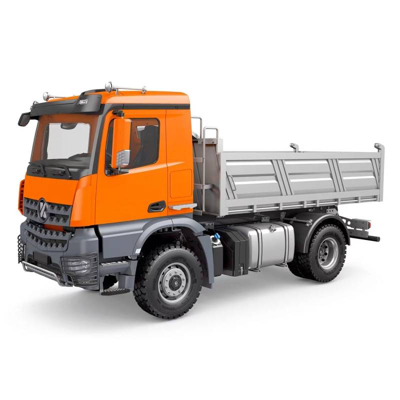 Arocs 4x4 electric tipper RTR 1/14 - Kabolite K5701 Orange