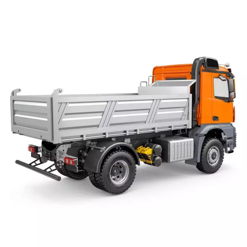 Arocs 4x4 porteur benne électrique RTR 1/14 - Kabolite K5701 Orange