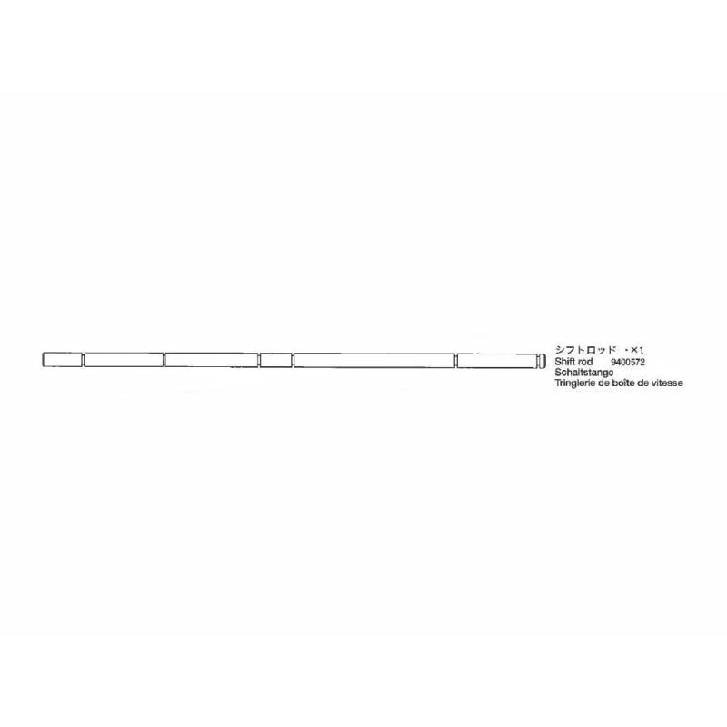 Gearbox linkage Tamiya 9400572