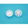 2 Detailed rim inserts with nut-cover hubs for small-diameter trailer wheels from Scale-Parts