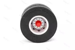 2 Inserts de jantes détaillés avec moyeux cache écrous pour roues de remorque petit diamètre de Scale-Parts