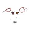 Paire de feux de gabarit orange/rouge Ø8mm pour camion RC 1/14 - Carson 500907807