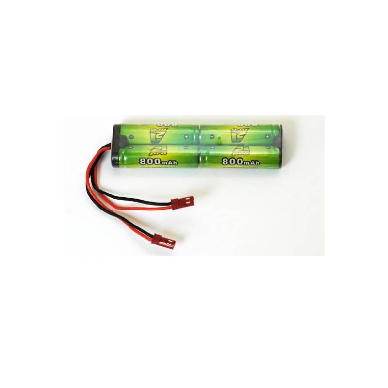 NiMh 4.8V 800mAh battery BEC plug (PTR-6A transmitter battery) - A2Pro 4080F