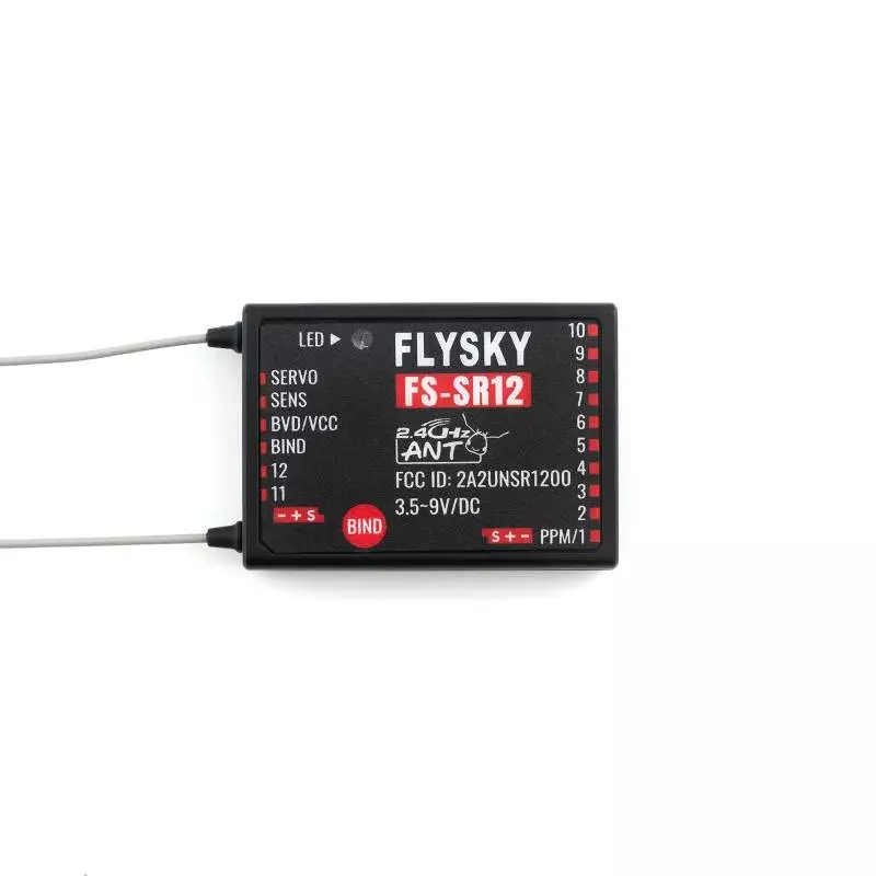 Récepteur 12 voies ANT FLYSKY - FLYSKY FS-SR12