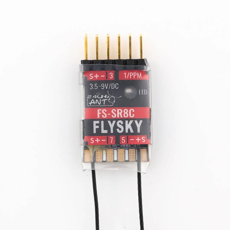 Récepteur compact 8 voies ANT FLYSKY - FLYSKY FS-SR8C