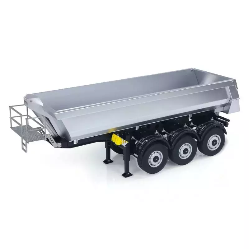 Arocs tracteur 4x4 avec semi-remorque benne électrique RTR 1/14 - Kabolite K5801 Orange