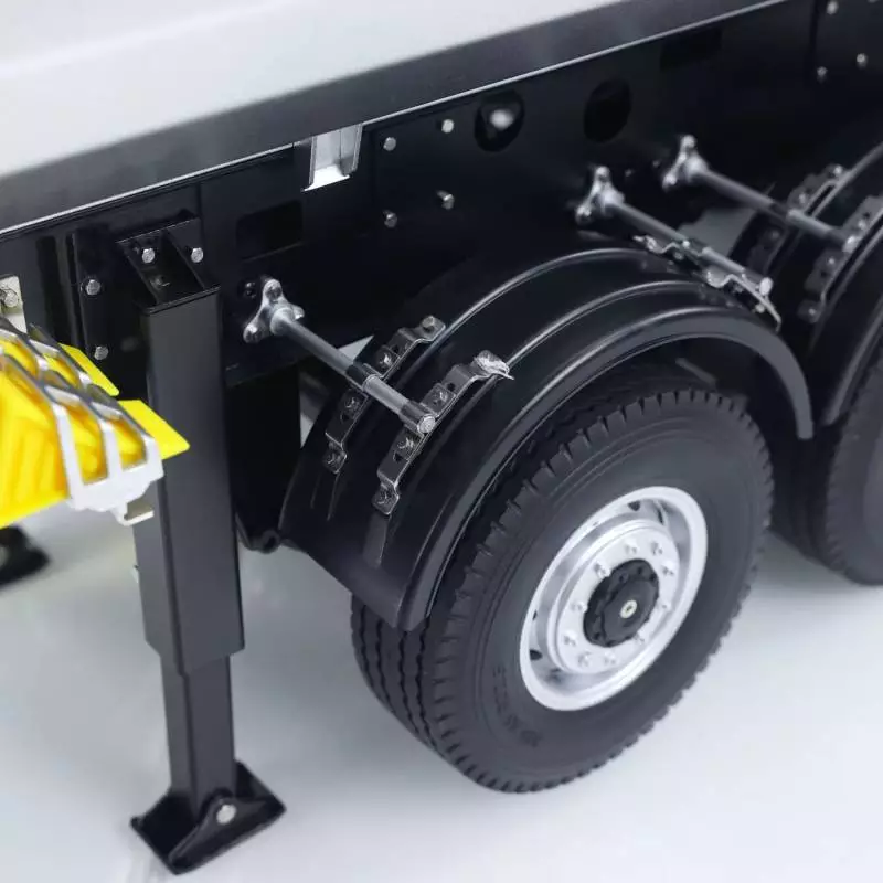 Arocs tracteur 4x4 avec semi-remorque benne électrique RTR 1/14 - Kabolite K5801 Orange