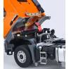 Arocs 4x4 tractor unit with electric tipper semi-trailer RTR 1/14 - Kabolite K5801 Orange