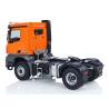 Arocs 4x4 tractor unit with electric tipper semi-trailer RTR 1/14 - Kabolite K5801 Orange