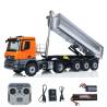 Arocs 4x4 tractor unit with electric tipper semi-trailer RTR 1/14 - Kabolite K5801 Orange