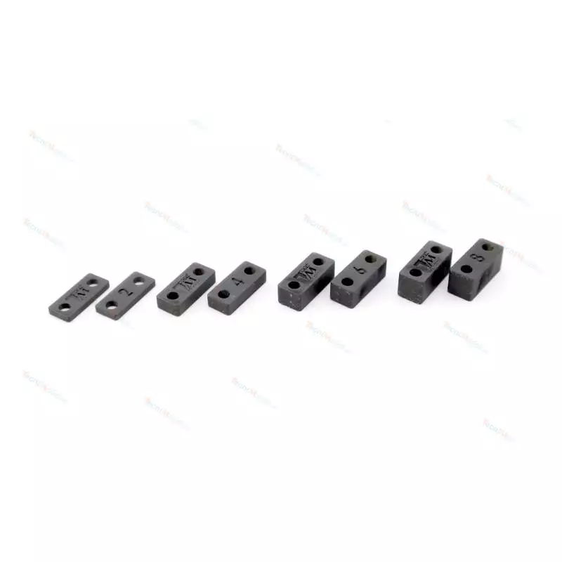 Paire de cales de réhausse de 4mm pour essieu de camion RC 1/14