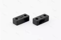 Paire de cales de réhausse de 6mm pour essieu de camion RC 1/14