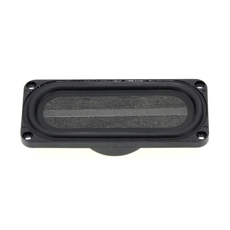Haut-parleur miniature 8 Ohms 5W rectangulaire 90x40x14mm - Visaton 8051 Servonaut Laut89