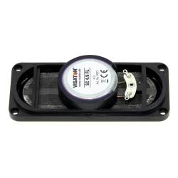8 Ohm 5W rectangular miniature loudspeaker 90x40x14mm - Visaton 8051 Servonaut Laut89