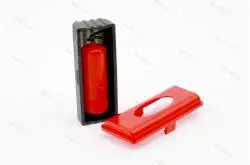 6kg Fire Extinguisher and cabinet for 1/14 scale vehicle. Requires painting