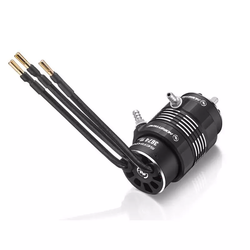 Moteur HobbyWing Seaking 3674SL 1900KV Black Motor V2 - HobbyWing 30419008
