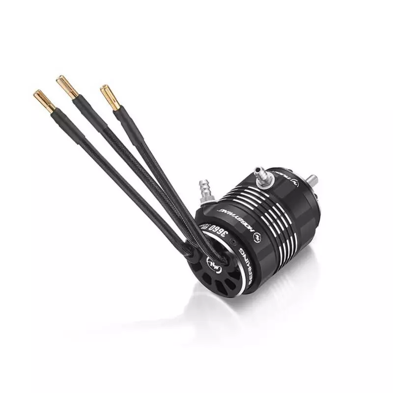 Moteur HobbyWing Seaking 3660SL 3400KV Black Motor V2 - HobbyWing 30419006