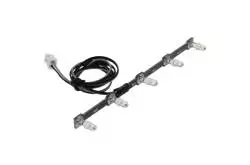 Platines de 5 leds blanches pour rampe de phares haute de Scania 770S Tamiya - Carson 500907804