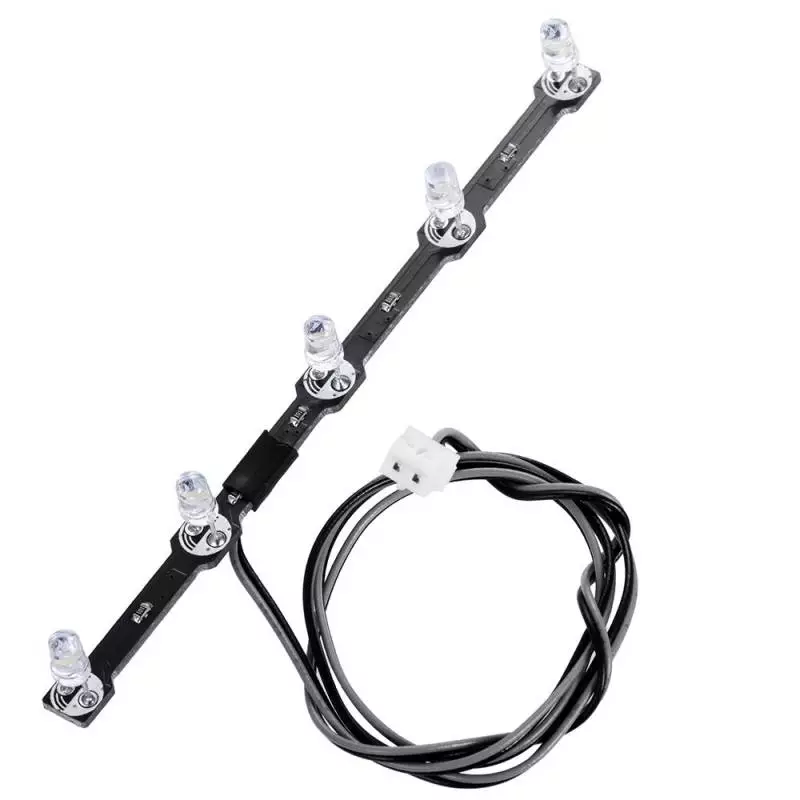 Platines de 5 leds blanches pour rampe de phares haute de Scania 770S Tamiya - Carson 500907804