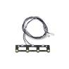 Platines de 4 leds blanches et 3 leds oranges pour rampe de phares basse de Scania 770S Tamiya - Carson 500907802