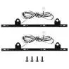 Insert de 4 leds oranges pour lowbar latérales du Scania 770S 6x4 Tamiya - Carson 500907803