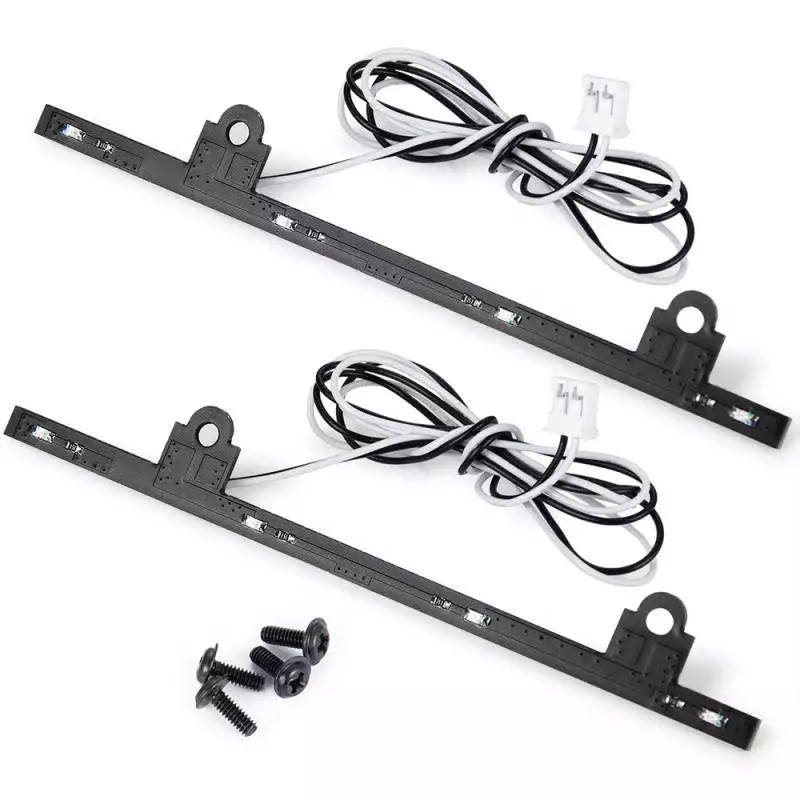 Insert de 4 leds oranges pour lowbar latérales du Scania 770S 6x4 Tamiya - Carson 500907803