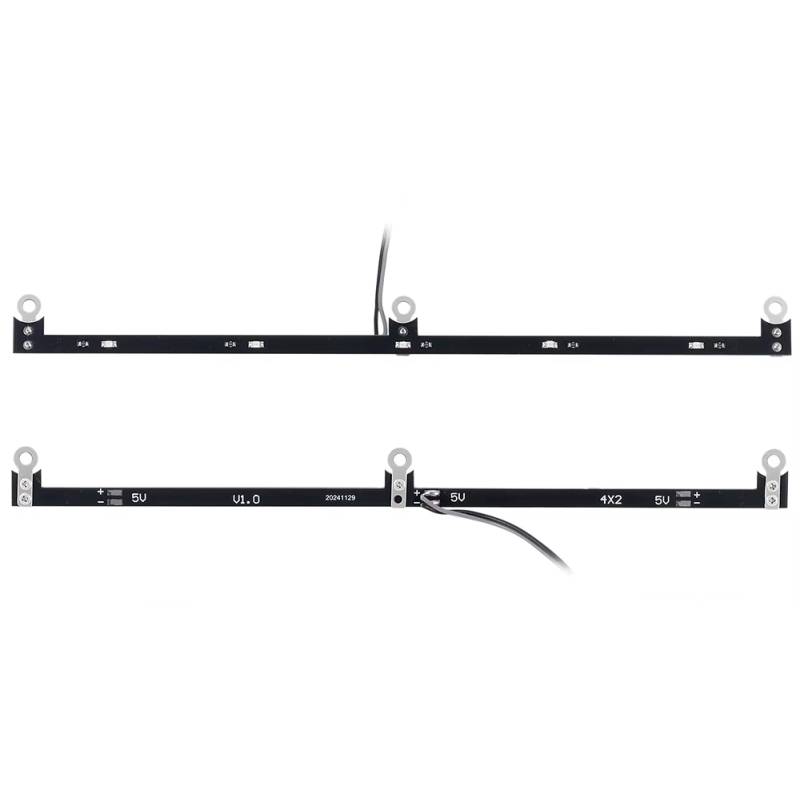 Insert de 5 leds oranges pour lowbar latérales du Volvo FH16 750 XL 4x2 Tamiya - Carson 500907808