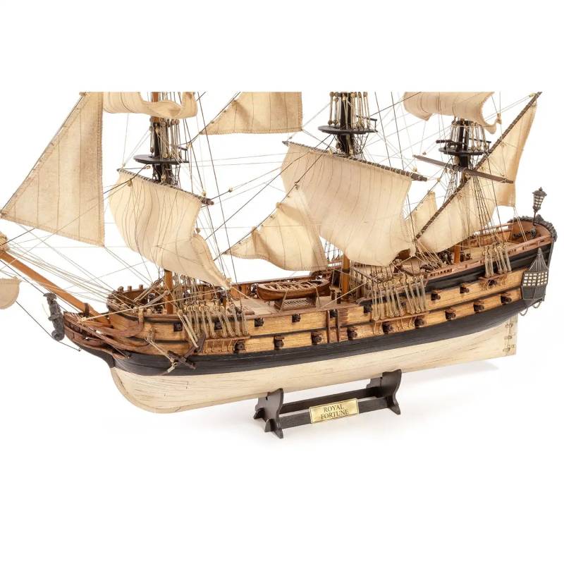 Pirate Ship Royal Fortune 1/65 from OCCRE - Wooden model to build - OCCRE 12015