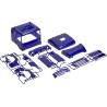 Pack complet Camion Tamiya Scania r620 bleu + Truck-Set Carson