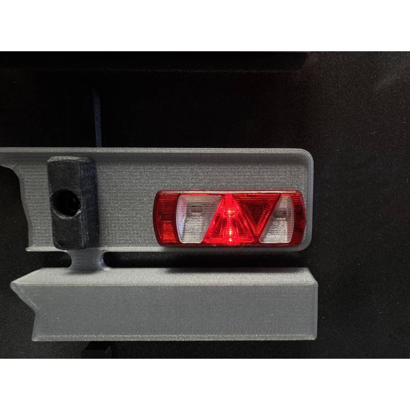 2 Feux arrière 5 chambres avec leds pour remorque 7,2V - 12V - Veroma 191541