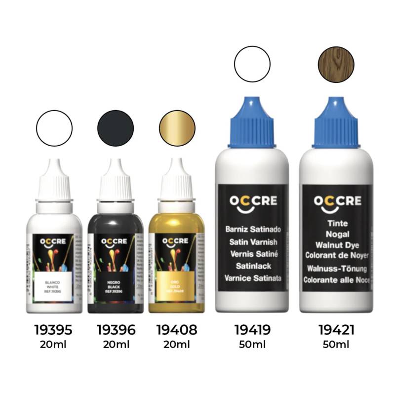 Pack de Peintures pour Maquette Bois Bateau Pirate "Black Swan" OCCRE 90564