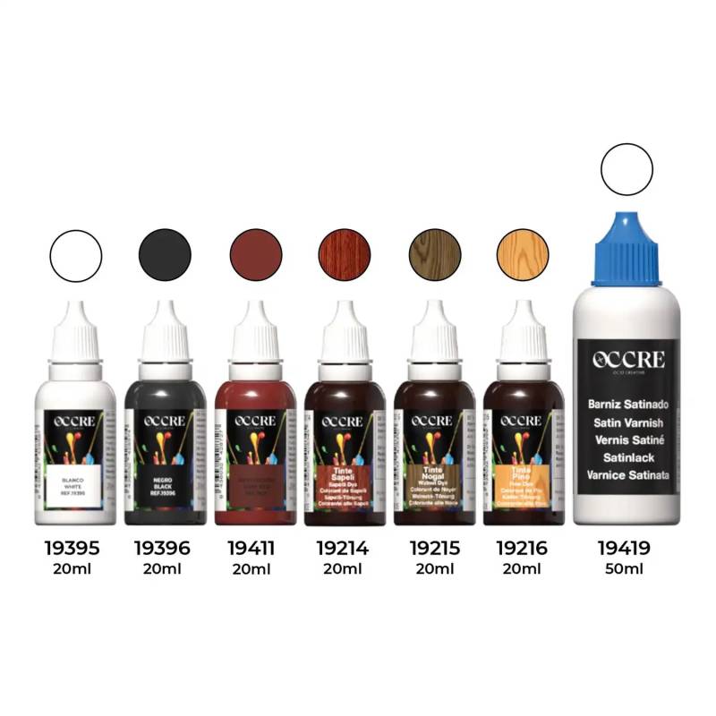 Pack de Peintures pour Maquette Bois Bateau Pirate "Royal Fortune" OCCRE 90570