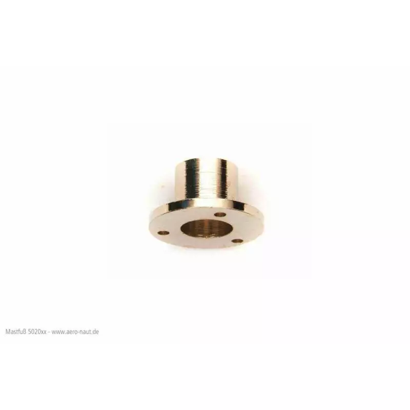 Pied de mât en laiton pour mât de Ø8mm pour voilier RC - Aero-Naut 502013