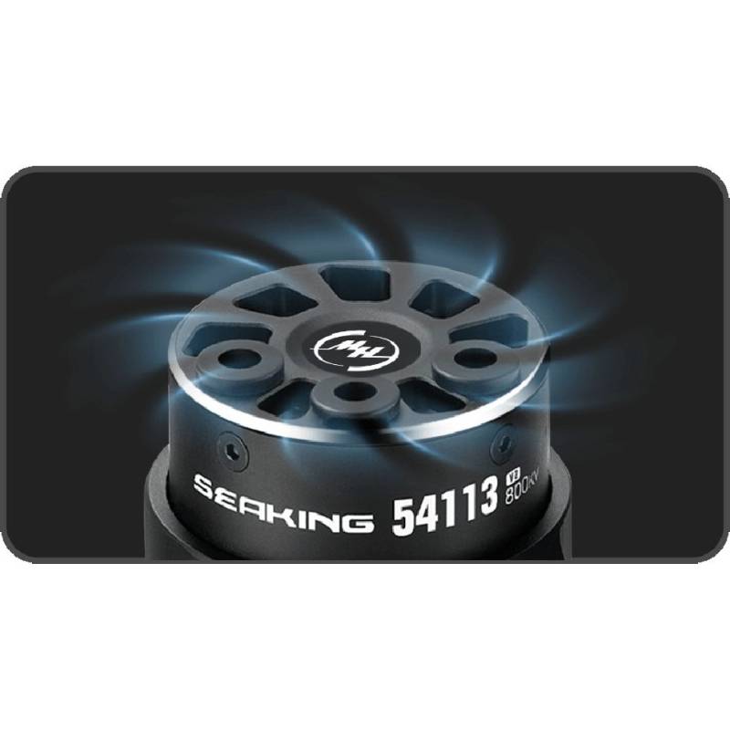 Brushless motor HobbyWing Seaking 4685SL 1500KV Black Motor v2 - HobbyWing 30419001