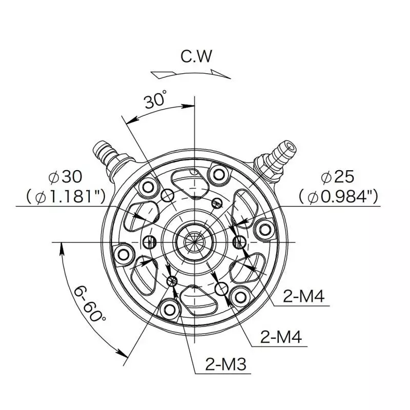 Moteur HobbyWing Seaking 4685SL 1500KV Black Motor v2 - HobbyWing 30419001