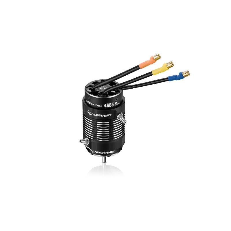Brushless motor HobbyWing Seaking 4685SL 1500KV Black Motor v2 - HobbyWing 30419001