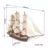 Baleinier Essex 1/60 de Occre - Maquette bois à construire
OCCRE 12006