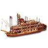 1/80 scale wooden model of the steamship Mississippi - Occre 14003