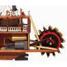 1/80 scale wooden model of the steamship Mississippi - Occre 14003