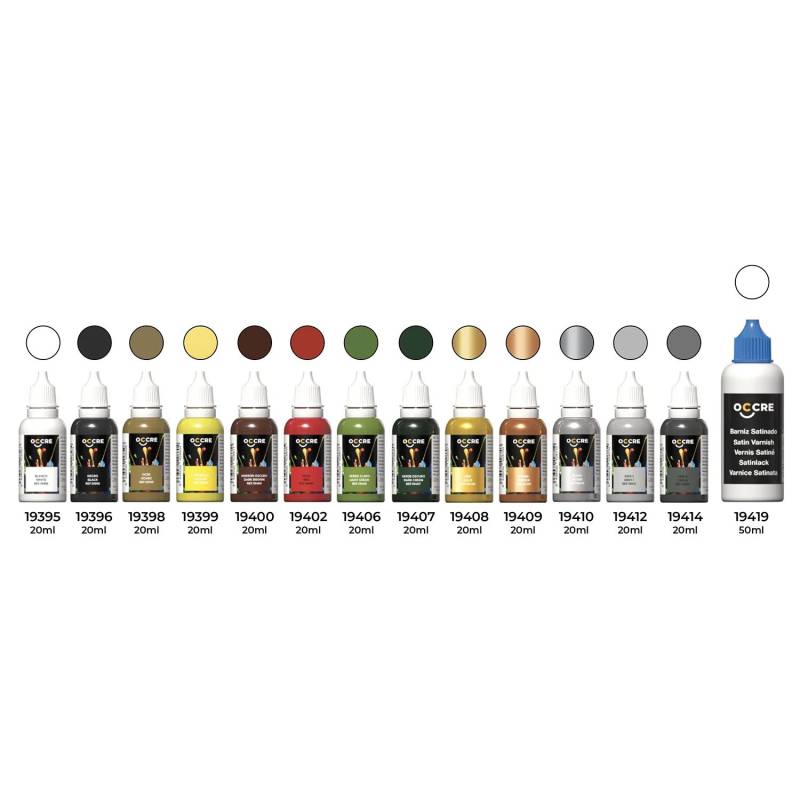 Pack de peintures pour maquette du Mississippi de OcCre - OcCre 90523