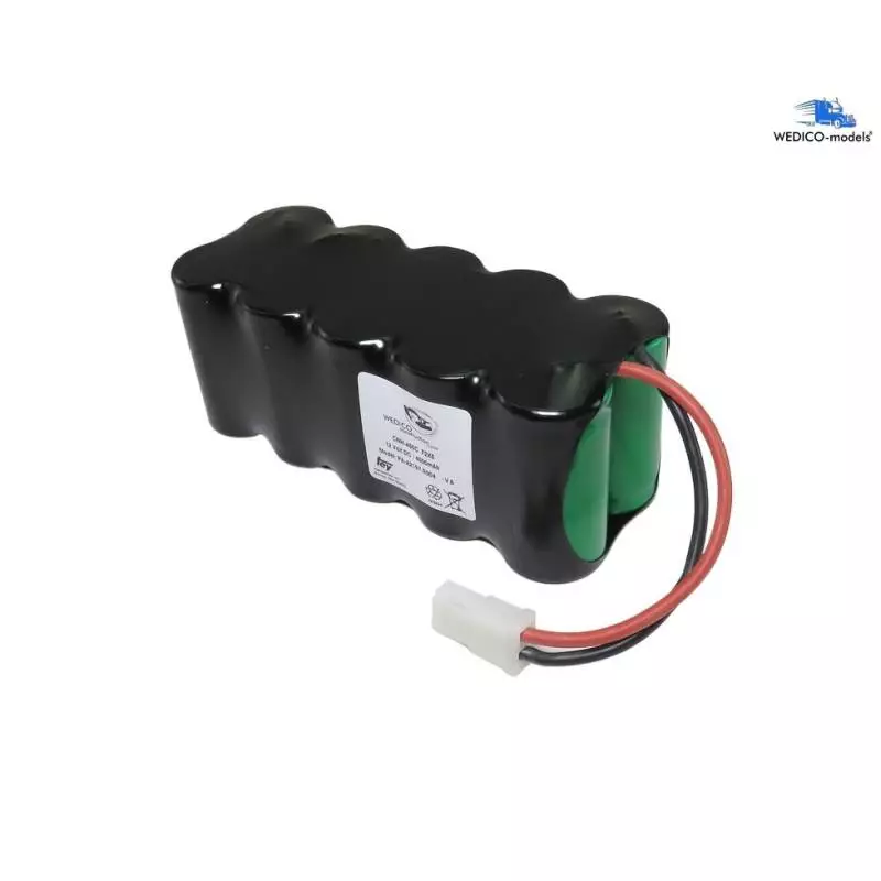 Wedico 12V 4.5Ah NiMh battery with AMP plug - Wedico 3121