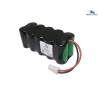 Accu NiMh Wedico 12V 4.5Ah avec prise AMP - Wedico 3121
