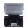 Arocs tracteur 4x4 avec semi-remorque benne électrique RTR 1/14 - Kabolite K5801 Gris argenté
