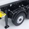 Arocs 4x4 tractor unit with electric tipper semi-trailer RTR 1/14 - Kabolite K5801 Silver
