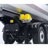 Arocs 4x4 tractor unit with electric tipper semi-trailer RTR 1/14 - Kabolite K5801 Silver