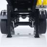 Arocs 4x4 tractor unit with electric tipper semi-trailer RTR 1/14 - Kabolite K5801 Silver