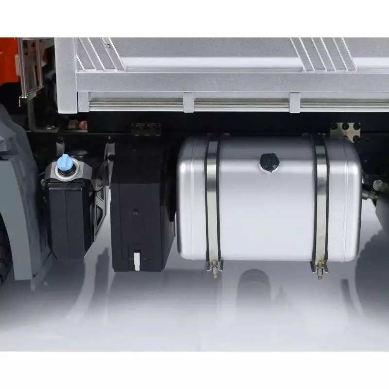 Arocs 4x4 porteur benne électrique RTR 1/14 - Kabolite K5701 Gris métallisé