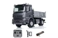 Arocs 4x4 electric tipper RTR 1/14 - Kabolite K5701 Metallic Grey